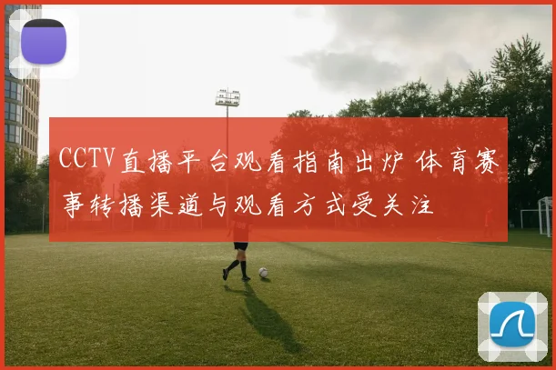 CCTV直播平台观看指南出炉 体育赛事转播渠道与观看方式受关注